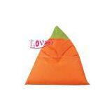 Triangle Bean Bag Chair for Living Room Use thumbnail-1