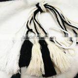Hot Sale Handmade 100% Cotton Tassel Decorative With Braided thumbnail-4