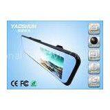 Dual Lens Car DVR Recorder 4.3 Inch LCD Screen Rear View Mirror With GPS thumbnail-1