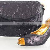 High Quality Black Women Wholesale Shoes China thumbnail-1
