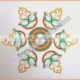 Rangoli Indian Handicrafts Diwali Floor Decoration thumbnail-1