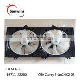 T-O-Y-O-T-A C-A-M-R-Y E-fan2.4'02-06 OM 16711-28200