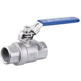 3PCS STAINLESS STEEL THREADED END BALL VALVE