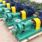 IHF Single Stage End Suction Fluoroplastic Lining Chemical Pump thumbnail-2