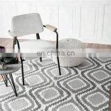 MACHINE KNITTED MICRO FIBER RUG - M502 GREY Contemporary MODERN DESIGN thumbnail-4