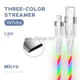 JOYROOM Braided l Led Light Usb Data Cable Fiber Optic Lighting Cable thumbnail-2