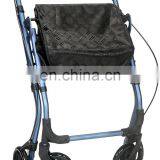 Aluminum Lightweight Foldable Rollator Seat Four Wheel Adult Rollators Walker With Footrest Wheelchair 83.5-98.7cm TWA-9269 10cm thumbnail-6