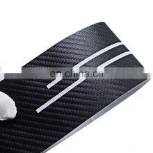 4pcs Car Accessories Carbon Fiber Cloth Door Sill Strip Welcome Pedal Trim Auto Car-Styling Stickers for Chevrolet Cruze CruzeT thumbnail-5