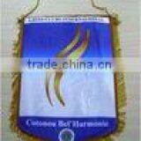 Satin Double Sided Printing , Tow Layers With Tassels, Hanging Flag or Silk Banner thumbnail-2