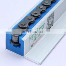 Low Price Cnc Machined PE HDPE UHMW-PE UPE Polyethylene Plastic Conveyor Straight Guide Rail