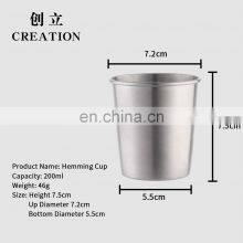 Factory Direct Customize Large Ss304 Indian Fashion 17oz Metal Stainless Steel Beer Portable Mug Espresso Coffee Cup thumbnail-3