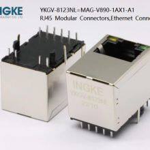 INGKE,YKGV-8123NL Direct Substitute of MAG-V890-1AX1-A1,RJ45 Modular Connectors,Ethernet Connectors