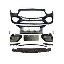 Car bodykit with grill for Mercedes-Benz new E-Class E300L E260L Modified Maibach front bumper 2021