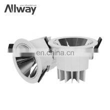 ALLWAY Commercial Hot Selling Office Dimmable Recessed Ceiling Smd Round Led Downlight thumbnail-1