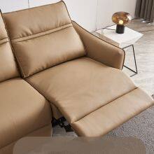 Multifunctional Sofa Modern Minimalist Nordic Living Room Combination Leather Electric Sofa thumbnail-2