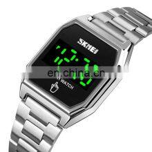 SKMEI 1679 Fashion Binary Led Wrist Watches Men 30 Meters Waterproof Oem Logo Watch thumbnail-3