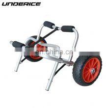 Uice Multifunction Foldable Aluminium Mini Trolley Kayak Beach Trolley Kayak With Two Balloon Wheels thumbnail-2
