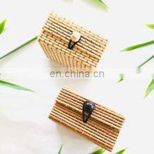 New Trendy Traditional Woven Bamboo Gift Box, Bamboo Accessories Box Basket Wholesale Made in Vietnam thumbnail-3