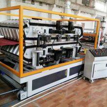 PVC/UPVC Glazed Corrugated Roof Tile Making Machine Production Line thumbnail-3