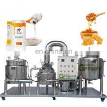 Factory Genyond 3TPD honey filtering refining extracting thickening concentration equipment filling machine processing plant