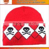 Fashionable Jacquard Custom Skull Beanie,knit Beanie China Wholesale thumbnail-1