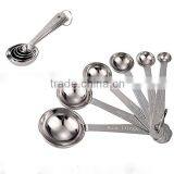 6 Piece Measuring Spoon Set for Cooking and Baking