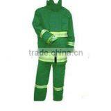 Green Fireman Uniform