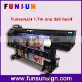 Fast Speed !8 Color Funsunjet 1.7m Large Format Sublimation Printer for Sticker Vinyl Printing thumbnail-1