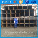 Tianjin square rectangular pipe ! square tubing 3x3 best price cheap square hollow section steel