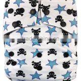 Washable Baby Diaper AIO Diapers With Bamboo Charcoal Innber thumbnail-6