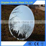 Chinese Manufacture Bevelled Silver Mirror Glass thumbnail-1