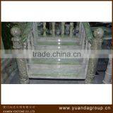 Top Level Hot Sale White Marble Handrails Deck Stairs thumbnail-5