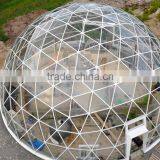Geodesic Dome Tent Event Dome Tent White PVC Cover 8m Diameter 2 Room for Sale