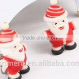 Hot Sale Santa LED Lights Glowing Sound Small Toys Gift Father Christmas Keychain thumbnail-5