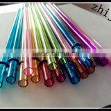 Reusable Food Grade clear plastic drinking straw