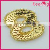 Lucky Number Eight Fashion Gold Applique for Bag WRAB-016 thumbnail-2