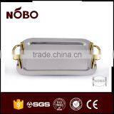 Stainless Steel Sushi Plate Wedding Decorative Plate Mirror Polishing Tray thumbnail-3