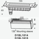3W RGB Creative Aluminum Die Casting LED Stair Wall Light thumbnail-2