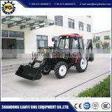 Popular 80Hp Agricultural Tractor With Front End Loader and Backhoe Customized Quality Choice thumbnail-2