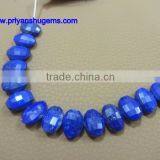Popular Lapis Handmade 10 x 14 mm Oval Shape, 6 to 100% of the Length of Natural Stone