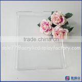 Best Product High Clear Acrylic Tray Clear Breakfast Tray Acrylic Service Tray                        
                                                Quality Choice