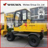 DLS865-9A 5.8Ton China Wheel Excavator Used for Digging Ditches and Rural Reformation thumbnail-3