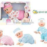 10 Inch Lovely B/O Crawling and Laugh Baby Doll thumbnail-1