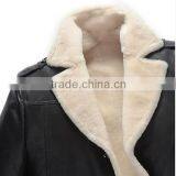 2015 Mens Winter Leather Jacket thumbnail-4