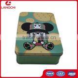 New Product OEM Rectangular Tin Gift Boxes Custom