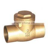 Non-return Valve, Brass Welded Check Valve
