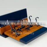 Manufacturer Luxury Countertop Acrylic Watch Display Stand, Wooden Watch Rack for Store thumbnail-2