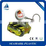 2016 Cheap Custom Design Rubber Motorcycle Keyrings for Advertising