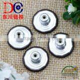 High Quality Embossed Brand Logo Metal Jeans Button for Button Jeans thumbnail-6