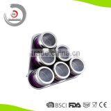 Stainless Steel Magnetic Spice Container Magnetic Spice Jar Magnetic Spice Rack With Triangle Board HC-MS33 Supplier's Choice thumbnail-5